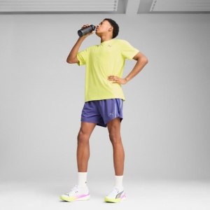 Puma - pantaloni scurti - Run Velocity 5" Short - Blue Crystal - Img 3