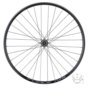 Roata fata 28/29 Force XC Disc 622x19 centerlock neagra