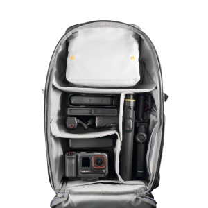 Rucsac Insta360 Explorer Backpack - negru cu gri - Img 5