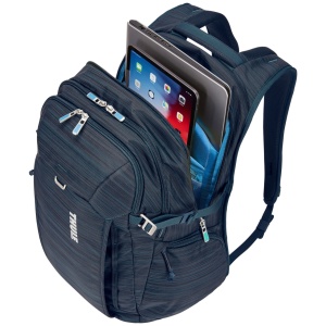 Rucsac urban cu compartiment laptop, Thule, Construct, 28L, Carbon Blue - Img 4