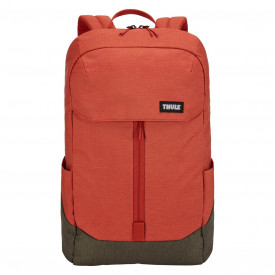Rucsac urban cu compartiment laptop Thule LITHOS Backpack 20L, Rooibos/Forest Night - Img 3