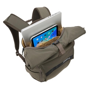 Rucsac urban cu compartiment laptop, Thule, Paramount, 24L, Mineral Brown - Img 2