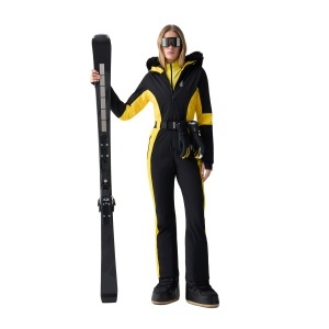 Salopeta Schi Femei Colmar 2314E Black-Smart Yellow