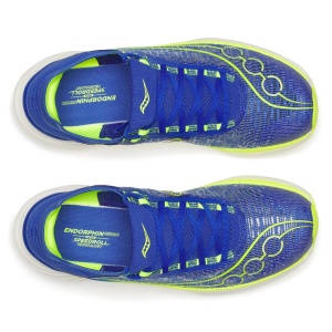 Saucony - pantofi alergare - Endorphin Elite 2 - Lapis | Citron - 41 - Img 5