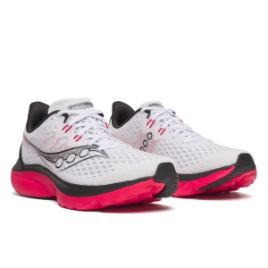 Saucony - pantofi alergare - Kinvara 16 - White | Red - Img 2