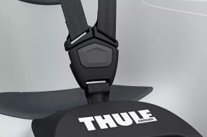 Scaun bicicleta copii THULE RideAlong Lite 2 cu montare in spate - Light Gray - Img 3