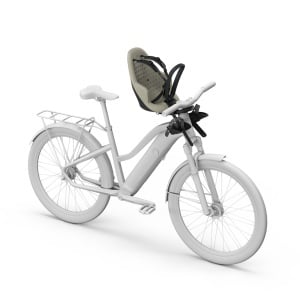 Scaun pentru copii, cu montare pe bicicleta in fata - Thule Yepp 2 Mini Front mounted, Soft Sand - Img 4