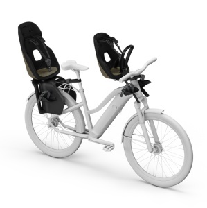 Scaun pentru copii, cu montare pe bicicleta in fata - Thule Yepp Nexxt 2 Mini Front mounted, Deep Khaki - Img 4