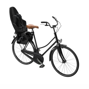 Scaun pentru copii, cu montare pe bicicleta in spate - Thule Yepp 2 Maxi Rack mounted, Midnight Black - Img 4