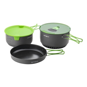 Set De Gatit Optimus Terra Camp 4 Pot Set Green