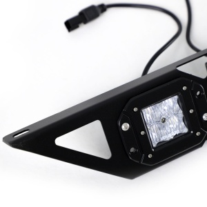 Set de proiectoare LED cu suport, compatibil cu portbagaje și rollbar-uri AQM4WD - Img 2