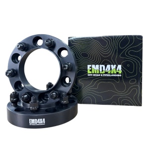 Set flanse distantiere 30mm, 6x139.7, M12x1.25, CB110, Nissan Patrol Y60/Y61, K260 (cu inel de centrare) Emd4x4 - Img 2