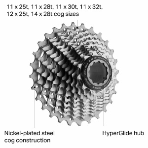 Shimano - bloc caseta pinioane pentru bicicleta sosea Ultegra CS-R8000 - 11 viteze - 11-28T - Img 3
