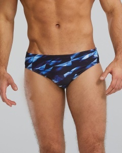Slip înot bărbați TYR Triadic Durafast Elite Brief - albastru | rezistent clor 300h+