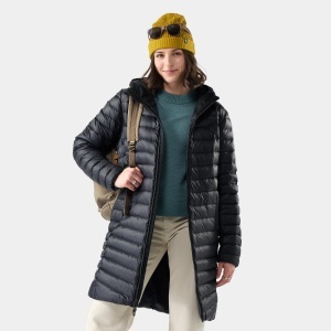 Smartwool - geaca - Winterloft Hooded Parka W - Black - M