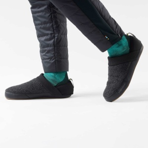 Smartwool - papuci de casa - Smartwool Cabin Mule - Charcoal - 100 - Img 4