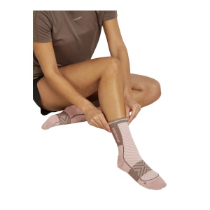 Sosete Alergare Femei Icebreaker Merino Blend Run+ Ultralight Crew Roz - Img 5