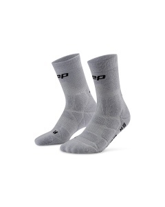 Șosete compresie CEP Hiking Max Cushion 2.0 Mid Cut - gri | lână merino - Img 3