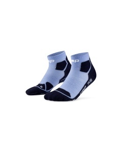 Șosete compresie hiking CEP Hiking Light Cushion Low Cut W - albastru deschis | bleumarin - Img 3