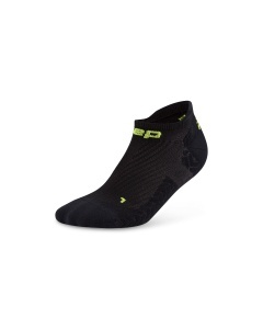 Șosete Compresie Scurte CEP Run Ultralight 4.0 - negru | Ultra-ușoare