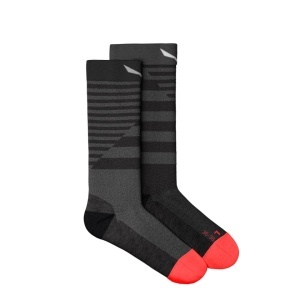 Sosete dama Salewa Fanes Hybrid Stripes Merino Crew