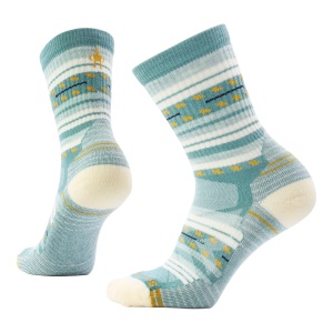 Sosete Drumetie Femei Smartwool Hike Margarita Crew Dusty Teal