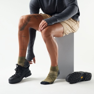 Șosete Merino hiking Smartwool Hike - verde Winter Moss | Ankle | Targeted Cushion - Img 2
