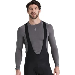 Specialized - bluza de corp ciclism cu maneca lunga pentru barbati Seamless Base Layer LS - gri inchis - Img 2