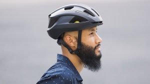 Specialized casca ciclism Align II Mips - albastru inchis metalizat negru - Img 8