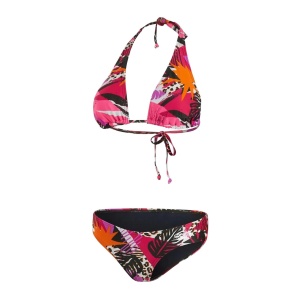 Speedo - costum inot femei 2 piese - Mix &amp; Match Triangle - Bleumarin I Roz - Img 2