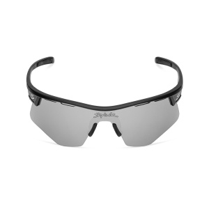 Spiuk - ochelari soare sport Mirus, lentile argintiu oglinda - rama neagra - Img 2