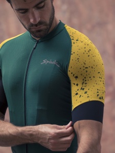 Spiuk - Tricou ciclism maneca scurta Helios SS jersey - verde galben - Img 7