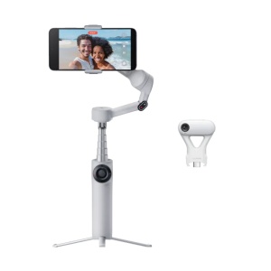 Stabilizator smartphone Insta360 Flow 2 Pro AI Tracker Bundle - alb Arctic White - Img 14