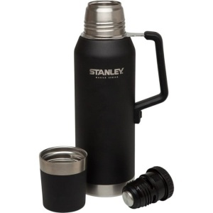 Stanley - termos clasic cu maner - Master Unbreakable Thermal Bottle - Black - 1.3 L - Img 2