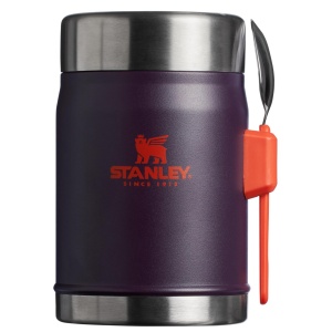 Stanley - termos mancare - Classic Legendary Food Jar + Spork - mov Plum - 400 ml