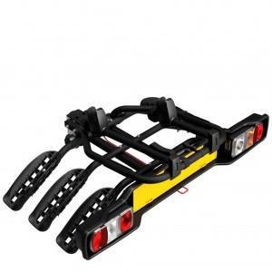 Suport 3 biciclete Peruzzo Siena 668/3N cu prindere pe carligul de remorcare, Negru - Img 9