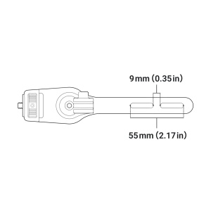 Suport cameră bicicletă Insta360 Bike Computer Mount | aluminiu - pentru ghidoane integrate tip cockpit - Img 4