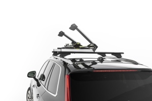 Suport schi snowboard Menabo Yelo 4 Silver pe bare transversale, 4 perechi ski / 2 snowboard - Img 11