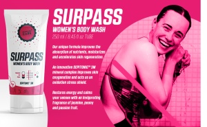Surpass - gel de bus femei Women`s body wash Sepitonic 3M - 250ml - Img 16