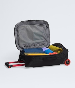 The North Face - geanta cu roti - Base Camp Rolling Thunder 22 - Negru | Alb - Img 4
