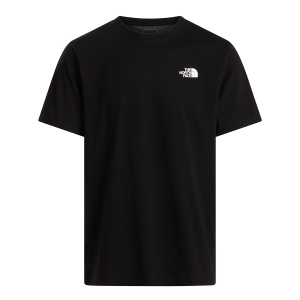 The North Face - tricou - Evolution Box NSE Regular Tee - Black | White - L