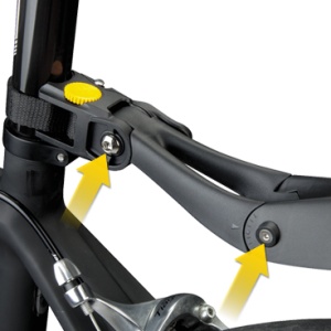 Topeak Set Aparatori noroi DeFender RC1+RC11, TC9633-01 pentru cursiere - negru - Img 3