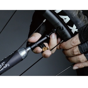 Topeak - set scule reparatii si antipana bicicleta MTB tubeless 2 in 1 Tubi Master X (TUBMSX2) - negru gri - Img 9