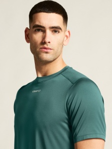 Tricou alergare Craft ADV Essence SS Tee 2 - verde | poliester reciclat - Img 6