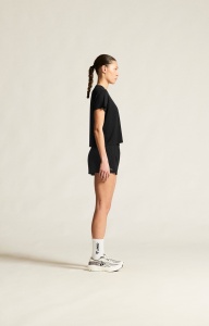 Tricou alergare Craft Hypervent Tee - negru | ventilație perforată - Img 4