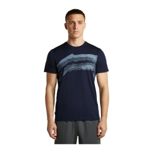 Tricou Barbati Icebreaker Merino 150 Tech Lite Tee Getaway Navy