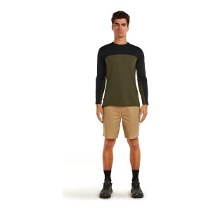 Tricou Barbati Icebreaker Merino Blend 125 Cool-Lite™ Sphere Colour Block Gri - Img 3