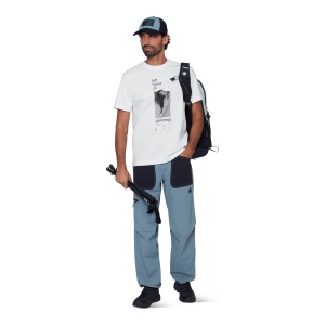Tricou Barbati Mammut Base Hand Alb - Img 6