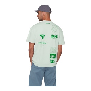 Tricou Barbati Mammut Base Relaxed Glacier Verde - Img 3