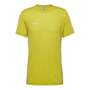 Tricou Barbati Mammut Tree Wool FL Galben - Img 2